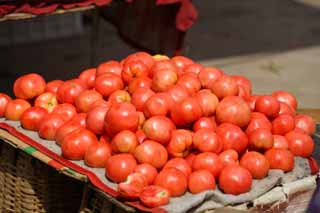 photo,material,free,landscape,picture,stock photo,Creative Commons,A deep red profit market, market, street stall, Shopping, Life