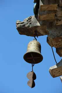 photo,material,free,landscape,picture,stock photo,Creative Commons,Summering mountain cottage yongyoutemple, wind-bell, dragon, Chinese food, Ch'ing