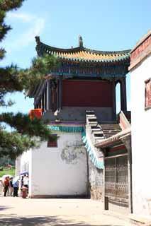 foto,tela,gratis,paisaje,fotografa,idea,La PutuoZongchengTemple principal puerta de un templo Buddhist, Tibet, Chaitya, Pared blanca, La puerta principal de un templo Buddhist