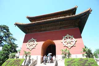 foto,tela,gratis,paisaje,fotografa,idea,Un enramada de monumento de PutuoZongchengTemple, Tibet, Chaitya, Soy magnfico, Monumento