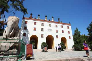 foto,tela,gratis,paisaje,fotografa,idea,Putuo Zongcheng templo, Tibet, Chaitya, Soy magnfico, Torre blanca