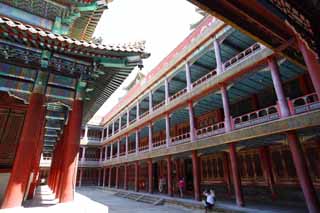 fotografia, materiale, libero il panorama, dipinga, fotografia di scorta,Putuo Zongcheng il tempio, Tibet, Chaitya, Faith, Colorante Ricco