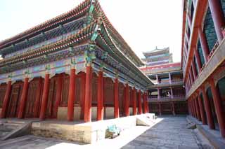 fotografia, materiale, libero il panorama, dipinga, fotografia di scorta,PutuoZongchengTemple tutta la riduzione di leggi ad uno, Tibet, Chaitya, Faith, Colorante Ricco