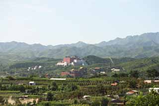 Foto, materiell, befreit, Landschaft, Bild, hat Foto auf Lager,Putuo Zongcheng-Tempel, Tibet, Chaitya, Faith, Wald