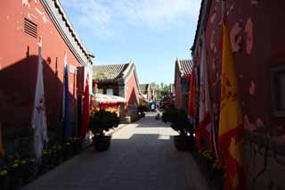 Foto, materiell, befreit, Landschaft, Bild, hat Foto auf Lager,Puning-Tempel, groe Statue von Buddha Tempel, Chaitya, Faith, Tibetanischer Buddhismus