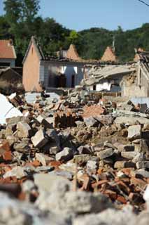 photo,material,free,landscape,picture,stock photo,Creative Commons,Debris, brick, Redevelopment, The ruins, The construction spot