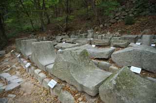 photo,material,free,landscape,picture,stock photo,Creative Commons,Stone cavern hermitage building stones, Remains, Building stones, building, Chaitya