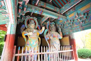 foto,tela,gratis,paisaje,fotografa,idea,El puerta de Devas de templo cuatro de regin del Buddha, Idea Buddhist, Colorante grasoso, Tutor deidad, Dibujo