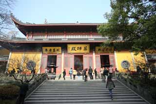 fotografia, materiale, libero il panorama, dipinga, fotografia di scorta,Dottore di HangzhouLingyingTemple, Buddismo, Una lampada di incenso, adoratore, Faith