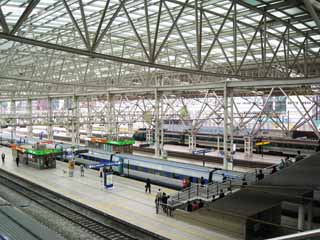 fotografia, materiale, libero il panorama, dipinga, fotografia di scorta,Stazione di Seoul, Vetro, piattaforma, stazione, ferrovia