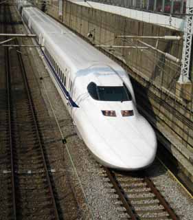 Foto, materieel, vrij, landschap, schilderstuk, bevoorraden foto,De Tokaido Shinkansen, De Shinkansen, 700 systeem, Wens, Parcours