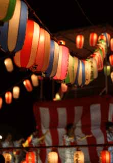 fotografia, materiale, libero il panorama, dipinga, fotografia di scorta,Passi l'estate lanterne di festa, lanterna, , , Bon-odori balla