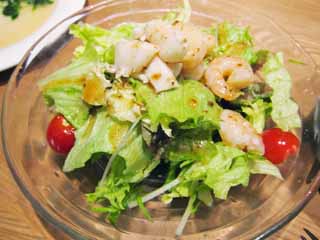photo,material,free,landscape,picture,stock photo,Creative Commons,Sea foods salad, Cooking, Food, , 