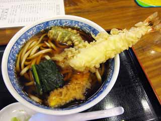 Foto, materiell, befreit, Landschaft, Bild, hat Foto auf Lager,Tempura udon, Kche, Essen, , 