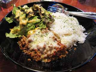 foto,tela,gratis,paisaje,fotografa,idea,Un plato del arroz frito con la carne, verduras y polvo de curry, Cocina, Comida, , 