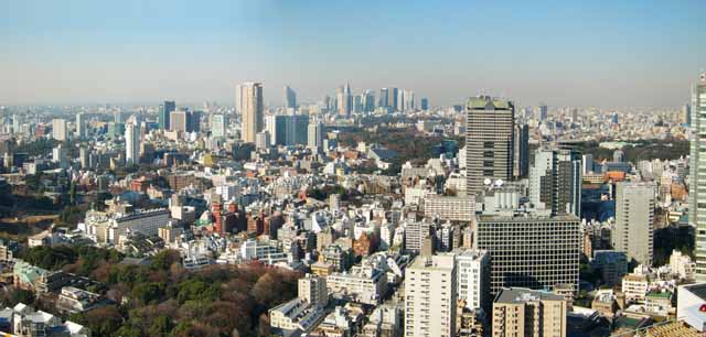 Foto, materiell, befreit, Landschaft, Bild, hat Foto auf Lager,Tokyo-Rundblick, Gebude, Shinjuku, Eine Wohnung, TB