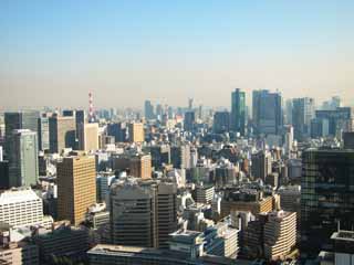 photo,material,free,landscape,picture,stock photo,Creative Commons,Tokyo panorama, building, Shiodome, , 