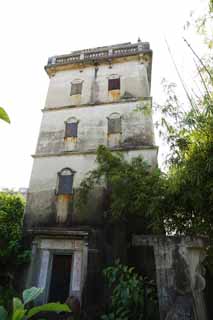 photo,material,free,landscape,picture,stock photo,Creative Commons,Zi Li Cun, The ruins, sculpture, [a stone lap]A tower, I am Western-style