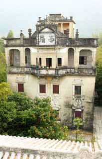 fotografia, materiale, libero il panorama, dipinga, fotografia di scorta,Xiang di Ma lu di chang lungo, Le rovine, scultura, [un grembo di pietra] Una torre, Io sono Occidentale-stile