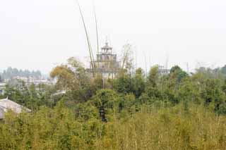 fotografia, materiale, libero il panorama, dipinga, fotografia di scorta,Xiang di Ma da molto, Le rovine, scultura, [un grembo di pietra] Una torre, Io sono Occidentale-stile