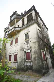 fotografia, materiale, libero il panorama, dipinga, fotografia di scorta,Xiang di Ma lu di chang lungo, Le rovine, scultura, [un grembo di pietra] Una torre, Io sono Occidentale-stile