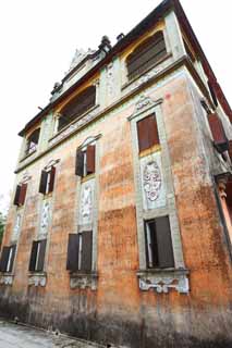 fotografia, materiale, libero il panorama, dipinga, fotografia di scorta,Xiang di Ma lu di giugno lungo, Le rovine, scultura, [un grembo di pietra] Una torre, Io sono Occidentale-stile