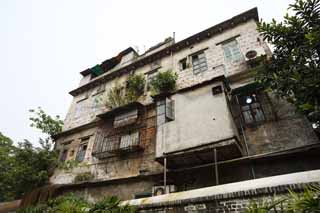 photo, la matire, libre, amnage, dcrivez, photo de la rserve,Une maison prive de Guangzhou, brique, fentre, Je suis vieux, maison