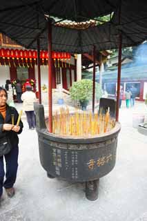 photo,material,free,landscape,picture,stock photo,Creative Commons,A SixBanyanTreeTemple incense holder, Chaitya, An incense stick, Faith, tourist attraction