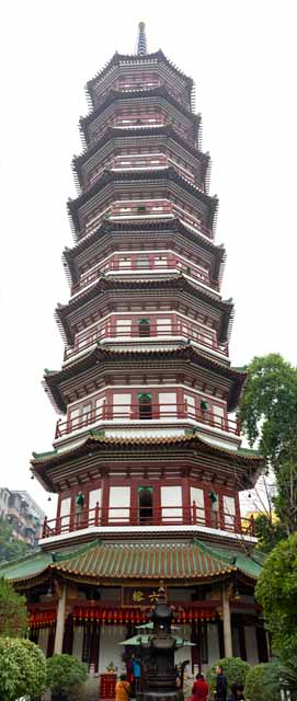 Foto, materiell, befreit, Landschaft, Bild, hat Foto auf Lager,SixBanyanTreeTemple FlowerPagoda, Chaitya, Pagode, Faith, Touristenattraktion