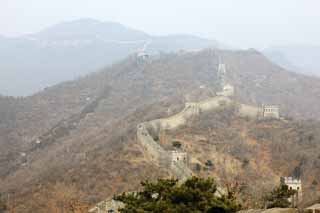 foto,tela,gratis,paisaje,fotografa,idea,Mu Tian Yu gran pared, Pared de castillo, Puesto de vigilancia en un castillo, El Hsiung - Nu, 