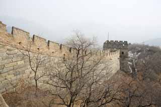 fotografia, materiale, libero il panorama, dipinga, fotografia di scorta,Mu Tian Yu il grande muro, muro di castello, guardia in un castello, Il Hsiung-Nu, 