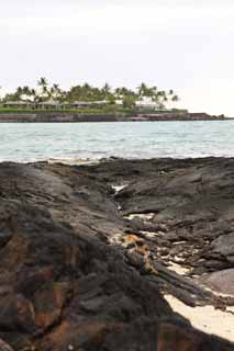 Foto, materiell, befreit, Landschaft, Bild, hat Foto auf Lager,Mauna Lani, Lava, Handflche, Welle, Machtstelle