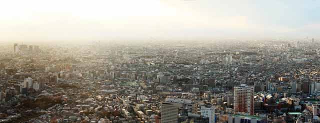 fotografia, material, livra, ajardine, imagine, proveja fotografia,Panorama de Tquio, construindo, Nakano, , 