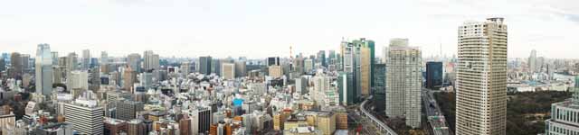 photo,material,free,landscape,picture,stock photo,Creative Commons,Tokyo panorama, building, The downtown area, Shiodome, Toranomon