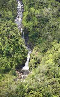 Foto, materiell, befreit, Landschaft, Bild, hat Foto auf Lager,Hawaii Insel Wasserfall, Der Wald, Stein, Fluss, Strmung