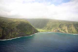 fotografia, materiale, libero il panorama, dipinga, fotografia di scorta,Isola di Hawaii Waimanu Valley, , , , 