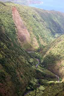 Foto, materieel, vrij, landschap, schilderstuk, bevoorraden foto,Hawaii Island valley, , , , 