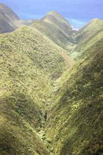 Foto, materieel, vrij, landschap, schilderstuk, bevoorraden foto,Hawaii Island valley, , , , 