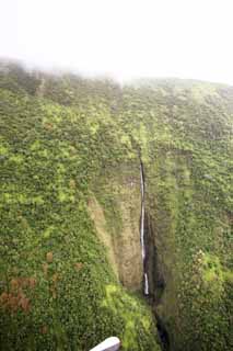 Foto, materieel, vrij, landschap, schilderstuk, bevoorraden foto,Hawaii Island Waimanu Valley, , , , 