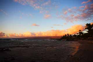 Foto, materiell, befreit, Landschaft, Bild, hat Foto auf Lager,Hawaii Island Beach, , , , 