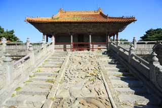 Foto, materiell, befreit, Landschaft, Bild, hat Foto auf Lager,Zhao Mausoleum (Qing) Takashion dono, , , , 