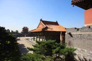 Foto, materieel, vrij, landschap, schilderstuk, bevoorraden foto,Zhao Mausoleum (Qing) Takashion dono, , , , 