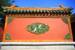 fotografia, materiale, libero il panorama, dipinga, fotografia di scorta,Palazzo Imperiale di Shenyang decorazioni a parete, , , , 