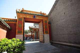 Foto, materieel, vrij, landschap, schilderstuk, bevoorraden foto,Shenyang Imperial Palace Gate, , , , 