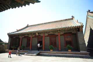 Foto, materieel, vrij, landschap, schilderstuk, bevoorraden foto,Shenyang Imperial Palace Yongfu Palace, , , , 