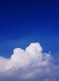 Foto, materieel, vrij, landschap, schilderstuk, bevoorraden foto,Cumulonimbus en blauw, Wolk, Blauwe lucht, Cumulonimbus, Zomer