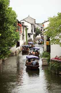 Foto, materiell, befreit, Landschaft, Bild, hat Foto auf Lager,Zhouzhuang, , , , 