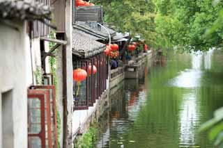 Foto, materiell, befreit, Landschaft, Bild, hat Foto auf Lager,Zhouzhuang, , , , 