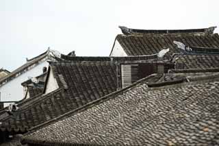 fotografia, materiale, libero il panorama, dipinga, fotografia di scorta,Zhouzhuang, , , , 