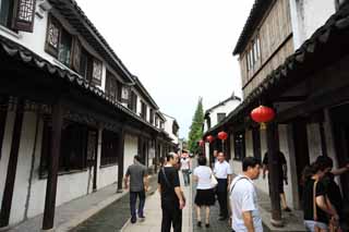 fotografia, materiale, libero il panorama, dipinga, fotografia di scorta,Zhouzhuang, , , , 